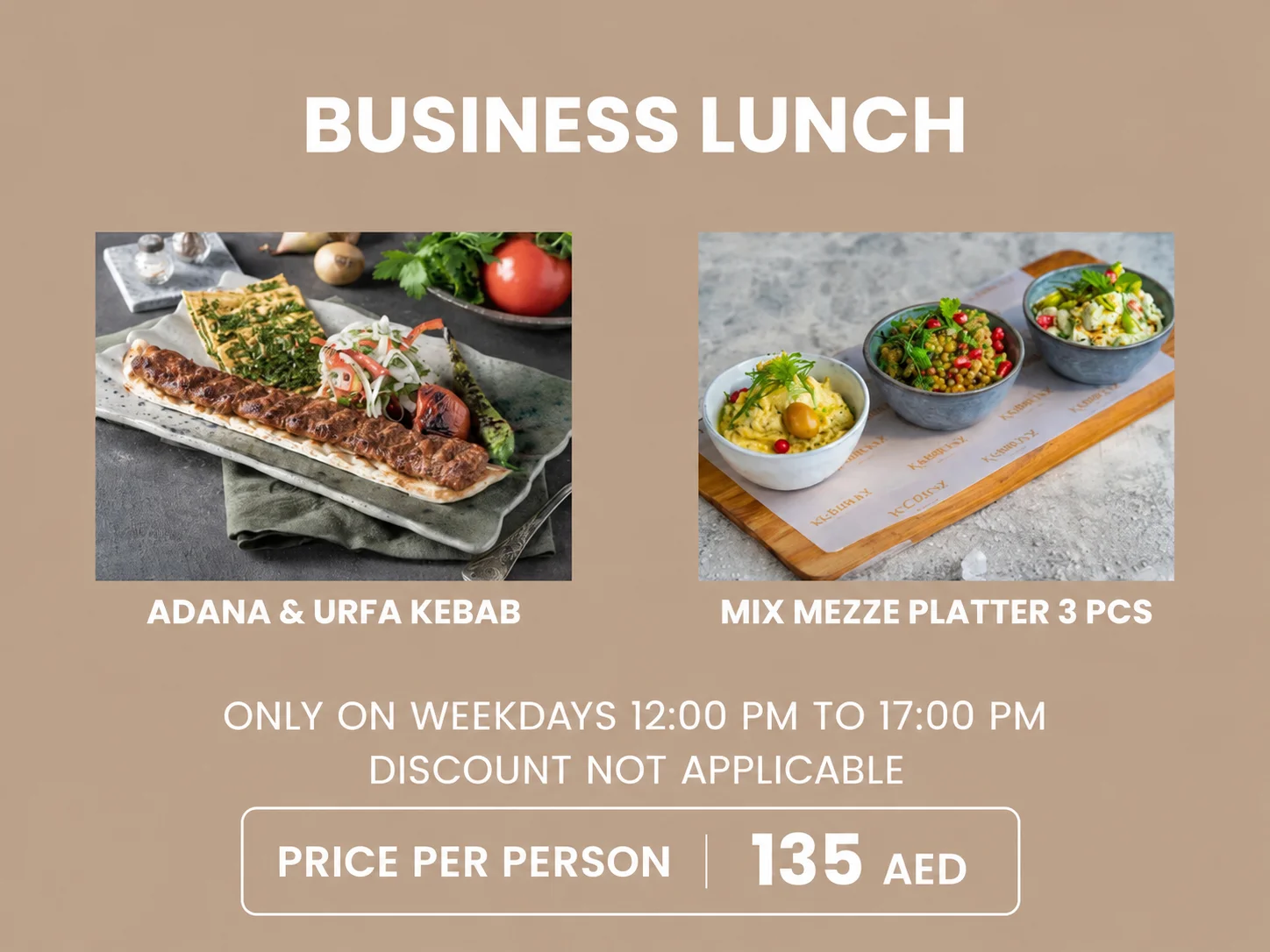 BUSINESS LUNCH