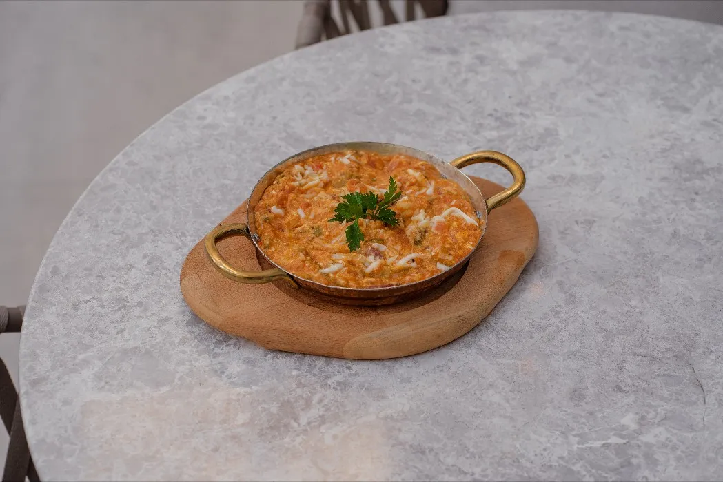 MENEMEN WITH KASHKAVAL CHEESE