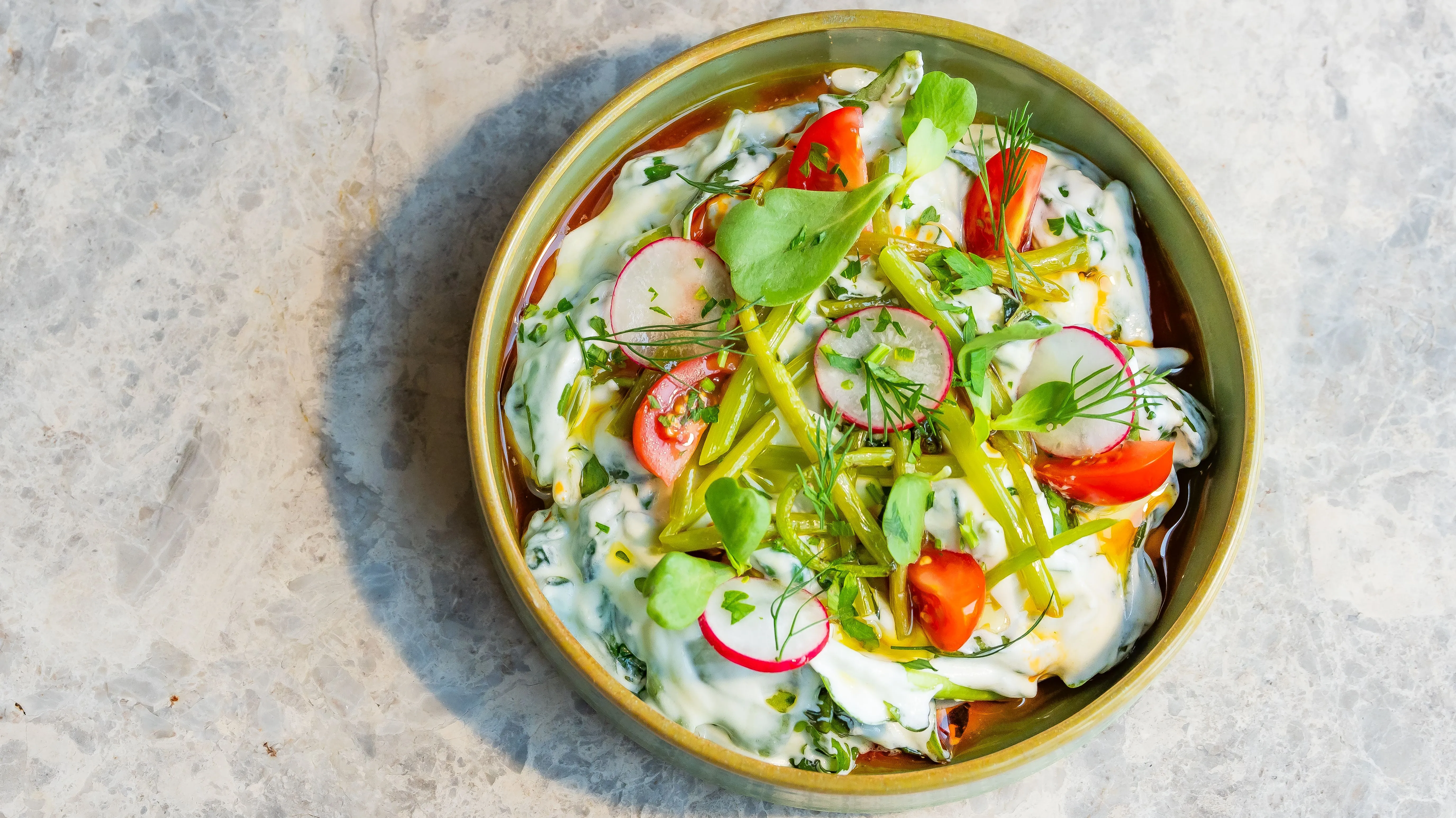 PURSLANE WITH YOGURT